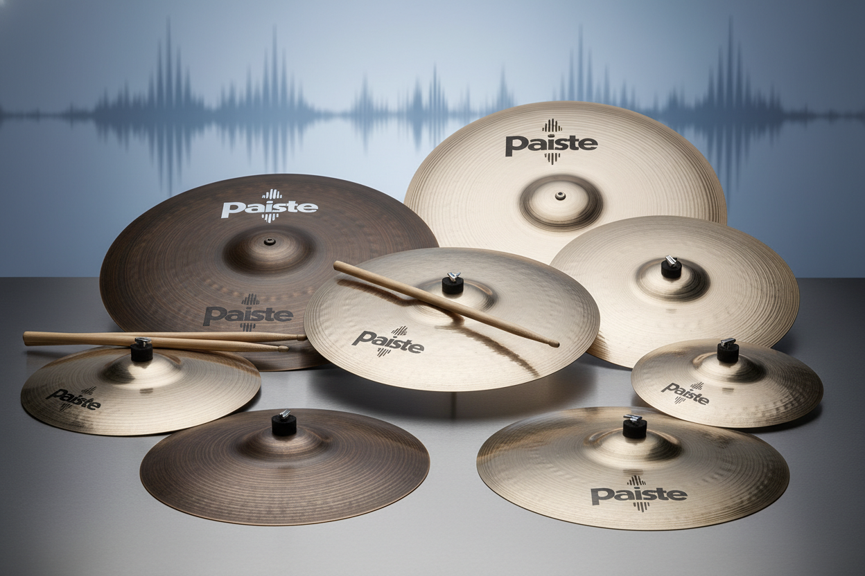 Paiste cymbals: Een overzicht van de verschillende series